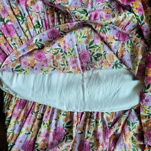 Draper James RSVP Floral Tiered Dress - Size M - Picture 4 of 4